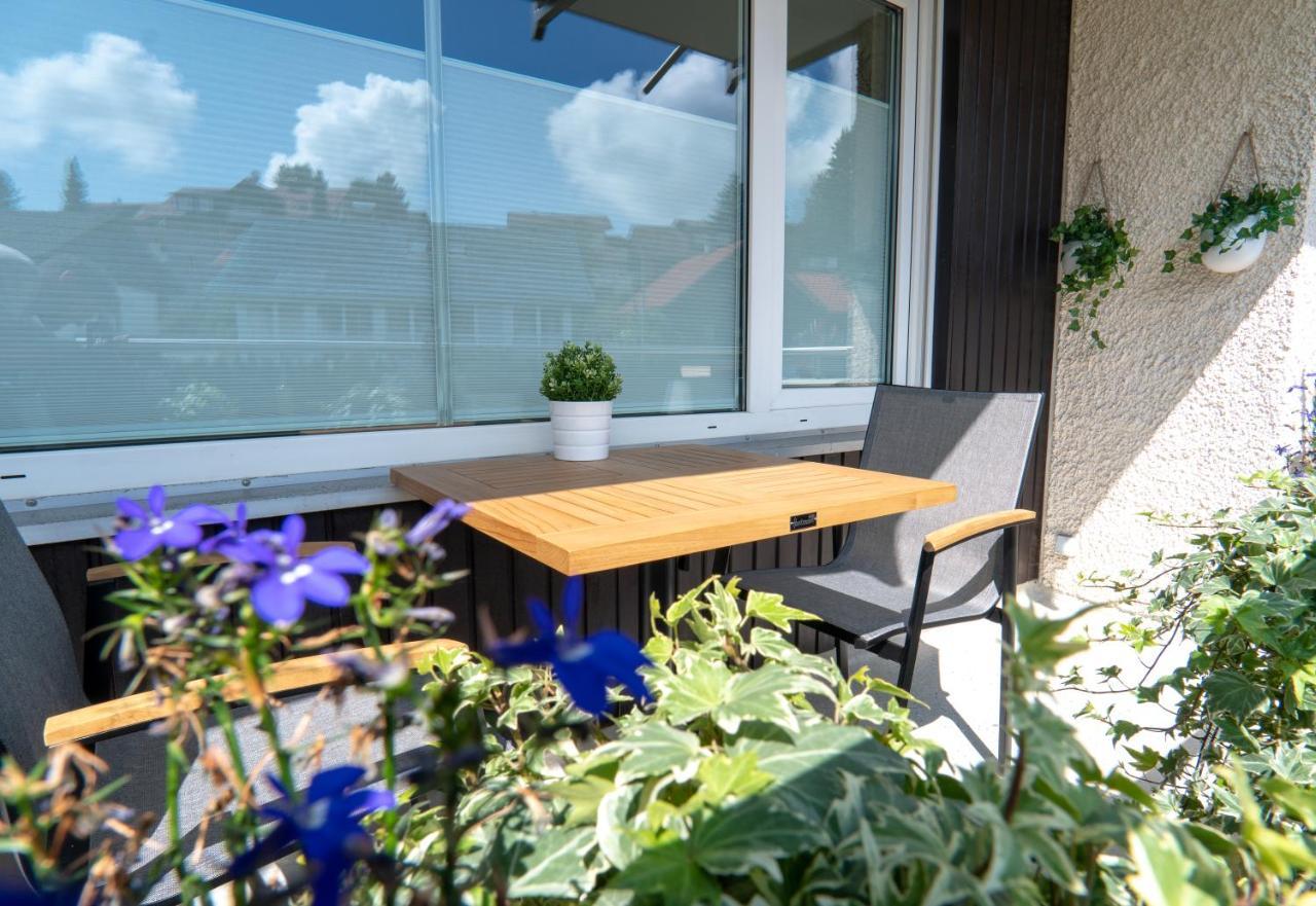 Ferienwohnung Bergpfote - Hund Herzlich Willkommen Scheidegg Buitenkant foto